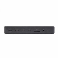 i-tec Thunderbolt 4 Dual DisplayPort Docking Station PRO + Power Delivery 92 W, Kabelgebunden, Thunderbolt 4, 92 W, 3,5 mm, 10,100,1000,2500 Mbit/s, Schwarz
