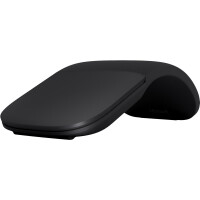 Microsoft Arc Mouse, Beidhändig, BlueTrack, Bluetooth, 1000 DPI, Rot