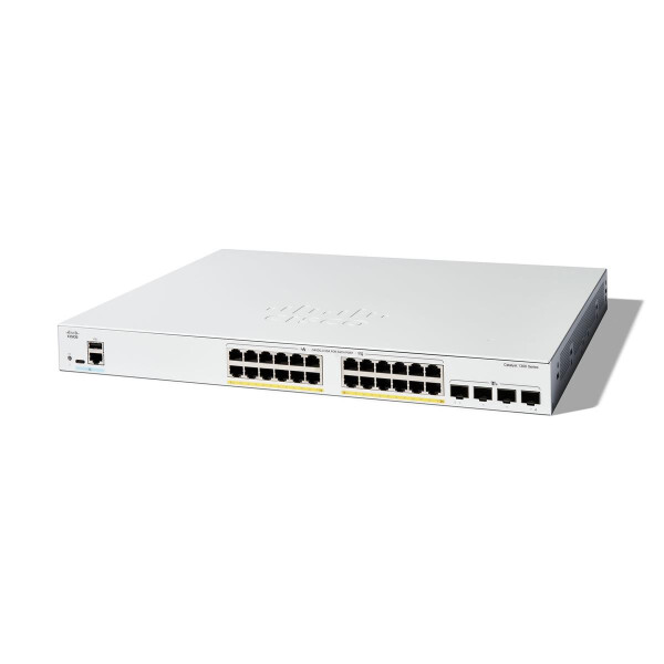 Cisco Catalyst 1300, Managed, L2/L3, Gigabit Ethernet (10/100/1000), Power over Ethernet (PoE), Rack-Einbau