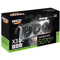 Inno3D GeForce RTX 5070 Ti X3 OC, GeForce RTX 5070 Ti, 16...
