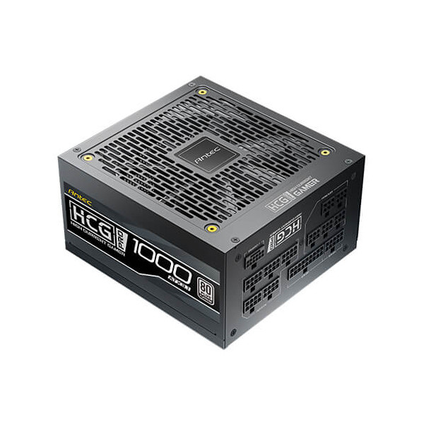 Antec HIGH CURRENT GAMER HCG1000 PRO Platinum ATX 3.1, 1000 W, 100 - 240 V, 50/60 Hz, 13 - 6.5 A, Aktiv, 125 W