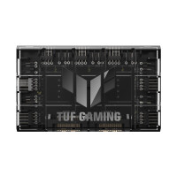 ASUS TUF Gaming ARGB PWM Fan Hub, Lüftersteuerung, Schwarz, 4-polig, SATA, 115 mm, 69 mm