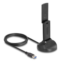 Delock Wi-Fi 6E Dualband WLAN USB Adapter AX3000 (2 x...