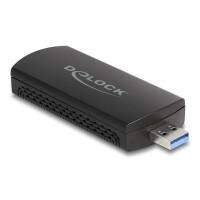 Delock Wi-Fi 6E Dualband WLAN USB Adapter AX3000 (2 x...