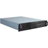 Inter-Tech 2U-2129N, Rack, Server, Schwarz, Silber, ATX,...