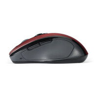 Kensington Pro Fit® kabellose Mid-Size-Maus – rubinrot, rechts, Optisch, RF Wireless, 1600 DPI, Rot