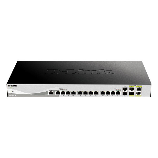 D-Link DXS-1210-16TC/E, Managed, L2, 10G Ethernet (100/1000/10000), Rack-Einbau