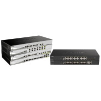 D-Link DXS-1210-16TC/E, Managed, L2, 10G Ethernet (100/1000/10000), Rack-Einbau