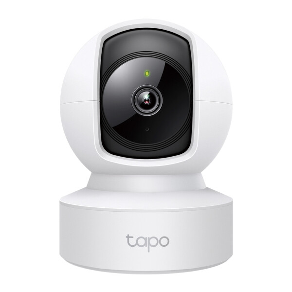 TP-LINK Tapo C202, IP-Sicherheitskamera, Drinnen, Kabellos, Tisch/Decke, Schwarz, Weiß, Sphärisch