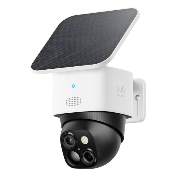 Anker Innovations Eufy SoloCam S340, IP-Sicherheitskamera, Innen & Außen, Kabellos, Decke/Wand, Weiß, Glühbirne