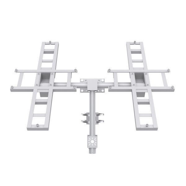 TP-LINK VIGI 180W Solar Mount, Montageset, Galvanisiertes Stahl, Mastmontiert, Weiß, 5 - 55°, TP-Link
