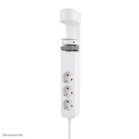 Neomounts DS22-840WH6 Tischsteckdose mit Klemme und...