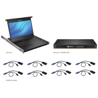 Vertiv Avocent LRA185KMM8D-205, 48,3 cm (19"), 1366...