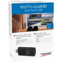Hauppauge WinTV-dualHD, DVB-C, DVB-T, DVB-T2, USB, Schwarz, Windows 10, Windows 7, Windows 8, Windows Vista, 512 MB, 1024 MB