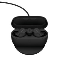 Jabra Evolve2 Buds, True Wireless Stereo (TWS), Anrufe/Musik, 5,4 g, Kopfhörer, Schwarz