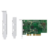 QNAP QXP-T32P, PCIe, Thunderbolt 3, Full-height / Low-profile, PCIe 3.0, NAS / Storage server