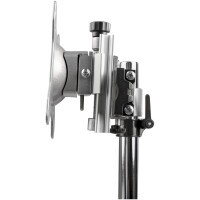 StarTech.com Doppelmonitorhalterung - Ergonomische, freistehende Doppelmonitor-Tischhalterung für zwei 24" Bildschirme(je 8kg) mit VESA-Montage - Synchronisierte Höhenverstellung - Silber, Freistehend, 8 kg, 61 cm (24"), 100 x 100 mm, Höhenverstellung, Ed