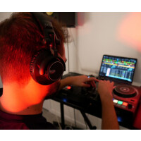 Hercules HDP DJ60, Kabelgebunden, Musik, 15 - 22000 Hz, 280 g, Kopfhörer, Schwarz