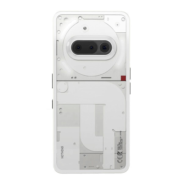 Nothing Phone (3a), 17,2 cm (6.77"), 8 GB, 128 GB, 50 MP, Android 15, Weiß