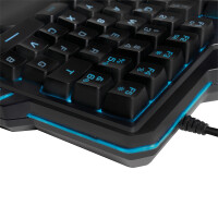 LogiLink ID0181, Mini, Kabelgebunden, USB, LED, Schwarz