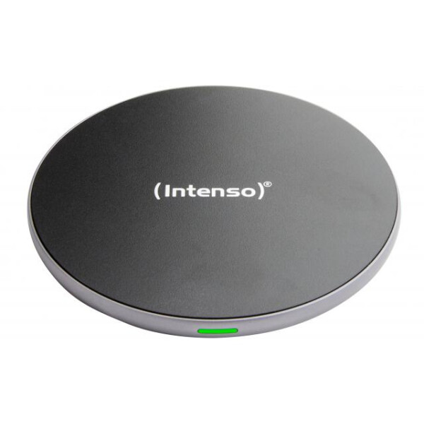 Intenso BA2, Drinnen, USB, 12 V, Kabelloses Aufladen, 1,5 m, Schwarz, Silber