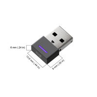 Logitech Zone Wireless UC - USB-Receiver - Graphit