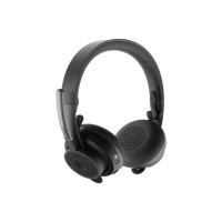 Logitech Zone Wireless UC, Persönliches Videokonferenzsystem, 4K Ultra HD, 90 fps, 5x, Graphit