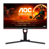 AOC G3 Q27G3XMN/BK, 68,6 cm (27"), 2560 x 1440...