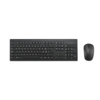 Kensington KM150 EQ Wireless Tastatur und Maus Set, Kabellos, RF Wireless, Membran Key Switch, QWERTZ, Schwarz, Maus enthalten