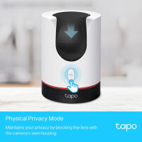 TP-LINK Tapo C225, IP-Sicherheitskamera, Drinnen, Kabellos, CE, RCM, WEEE, EAC, Tisch/Bank, Schwarz, Weiß