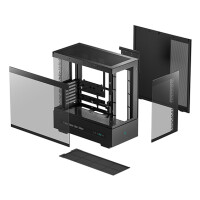 Deepcool CH690, Tower, PC, Schwarz, ATX, micro ATX, Mini-ITX, 18,2 cm, 45 cm