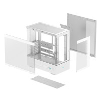 Deepcool CH690, Tower, PC, Weiß, ATX, micro ATX, Mini-ITX, 18,2 cm, 45 cm