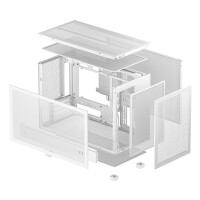 Deepcool CH260, Micro Tower, PC, Weiß, micro ATX,...