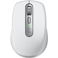 Logitech MX Anywhere 3S for Mac, rechts, Laser, RF Wireless + Bluetooth, 8000 DPI, Silber, Weiß