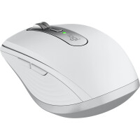 Logitech MX Anywhere 3S for Mac, rechts, Laser, RF Wireless + Bluetooth, 8000 DPI, Silber, Weiß