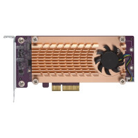 QNAP QM2-2S-220A, PCIe, M.2, PCIe 2.0, Gold, M.2 22110/2280