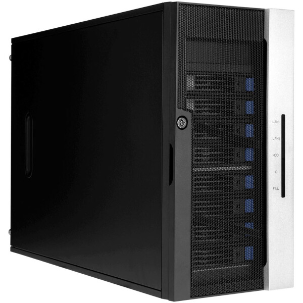 IN WIN Development Gehäuse Mini Server Tower 8-Bay IW-MS08-A/OCU mit Oculink Backplane