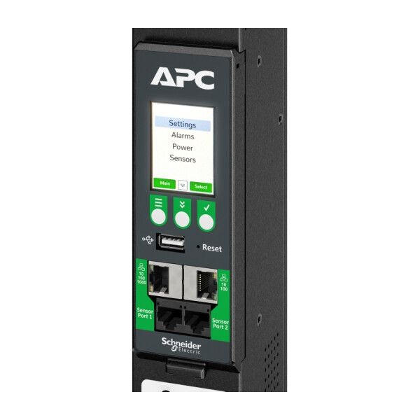 APC NetShelter Rack PDU Advanced, Messgerät, Geändert, 0U, Einphasig, Rackmount, Senkrecht, Schwarz