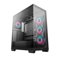 Deepcool CG580 4F, Midi Tower, PC, Schwarz, ATX, ITX,...