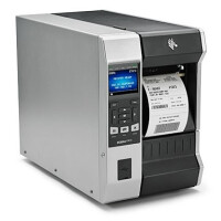 Zebra ZT610, Wärmeübertragung, 600 x 600 DPI, 152 mm/sek, Verkabelt & Kabellos, Schwarz, Grau