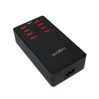 LogiLink PA0140, Drinnen, AC, 5 V, Schwarz