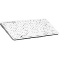 Logitech 920-012968, Mini, Kabellos, Bluetooth, Scherenschalter, AZERTY, Weiß