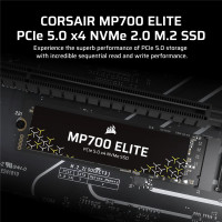 Corsair MP700 ELITE, 2 TB, M.2, 10000 MB/s