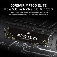 Corsair MP700 ELITE, 2 TB, M.2, 10000 MB/s