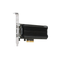 Icy Dock MB987M2P-1B, PCIe, M.2, Schwarz, Silber, Passiv,...