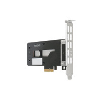 Icy Dock MB987M2P-1B, PCIe, M.2, Schwarz, Silber, Passiv, 32 Gbit/s, 0 - 60 °C