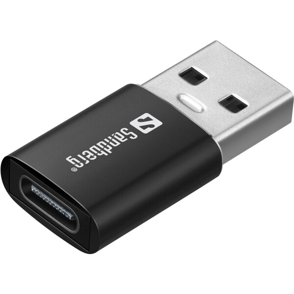 SANDBERG Streamer USB Clip Microphone, Lavalier-/Aufsteckmikrofon, -38 dB, 50 - 18000 Hz, 16 Bit, 48 kHz, 84 dB