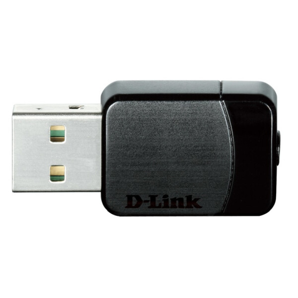 D-Link DWA-171, Kabellos, USB, WLAN, Wi-Fi 5 (802.11ac), 433 Mbit/s, Schwarz