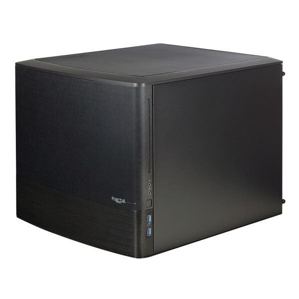 Fractal Design NODE 804, Cube, PC, Schwarz, micro ATX, Mini-ATX, Kunststoff, Stahl, HDD, Leistung