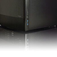 Fractal Design NODE 804, Cube, PC, Schwarz, micro ATX, Mini-ATX, Kunststoff, Stahl, HDD, Leistung